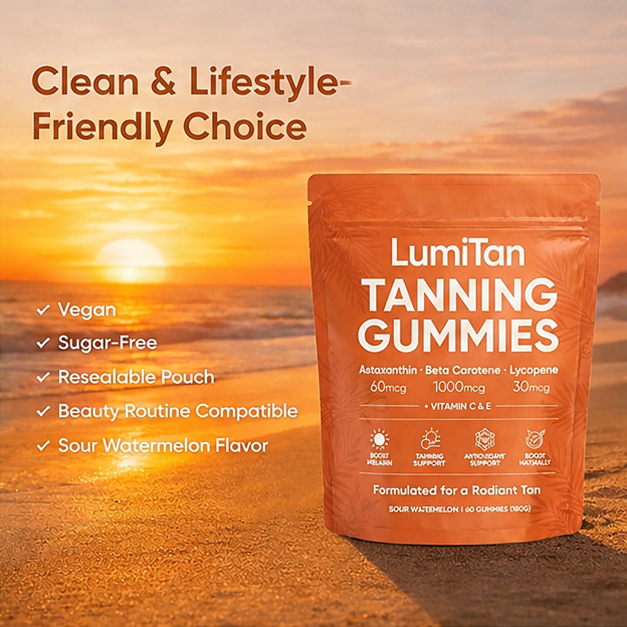 LumiTan Tanning Gummies