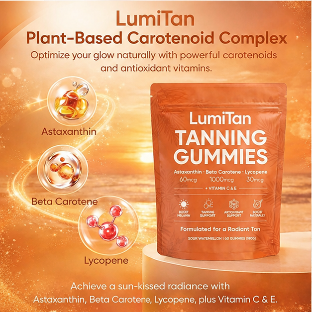 LumiTan Tanning Gummies